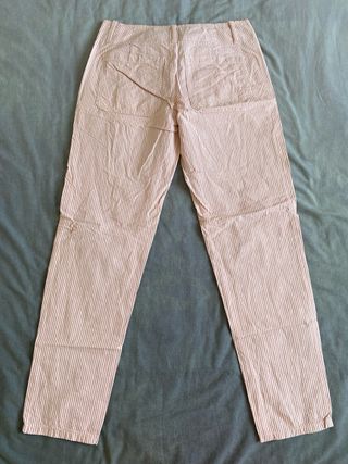 Pantalones Tommy Hilfiger rayas rojas