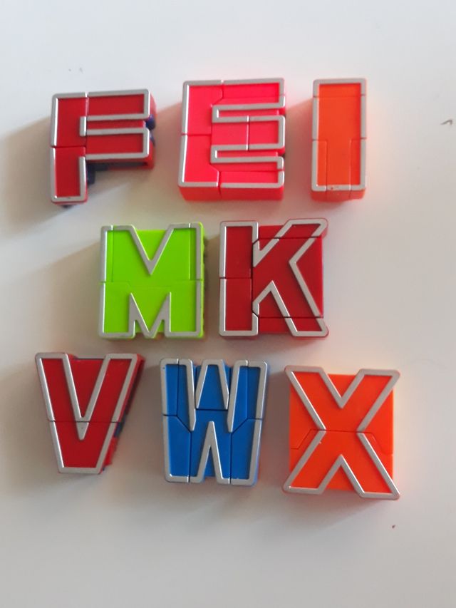 Lote Letrabots Alfabots