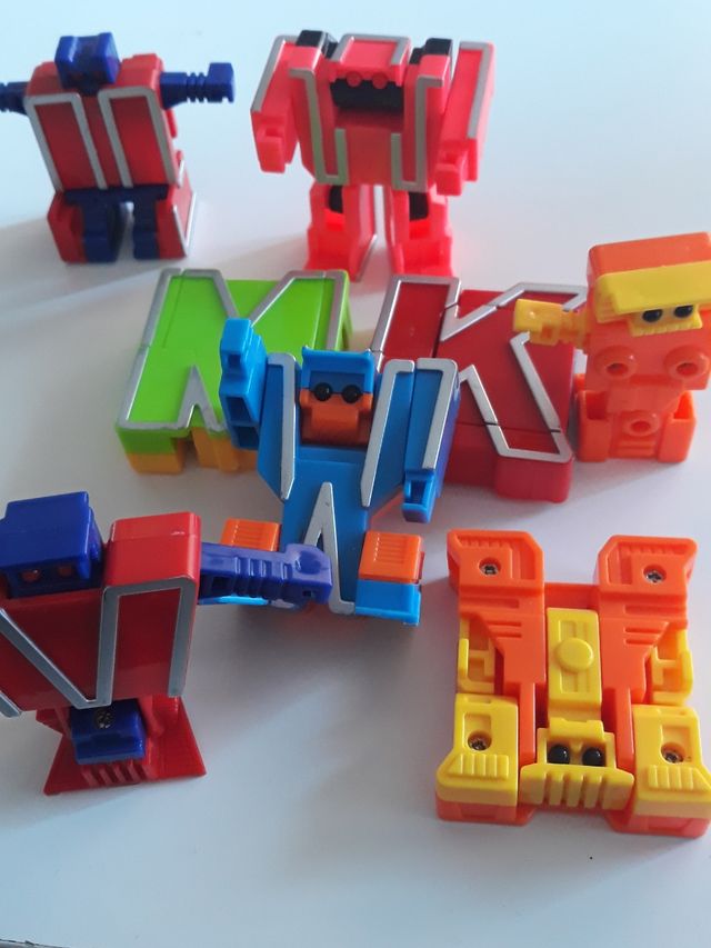 Lote Letrabots Alfabots