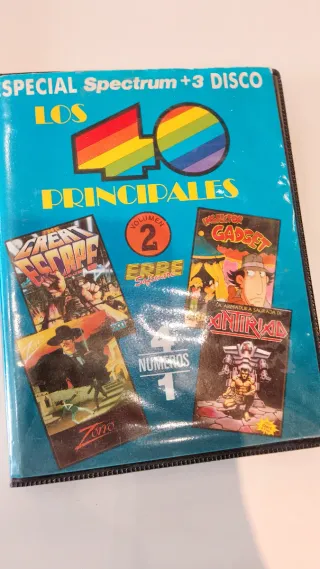 LOS 40 PRINCIPALES VOL. 2 Spectrum +3 DISCO