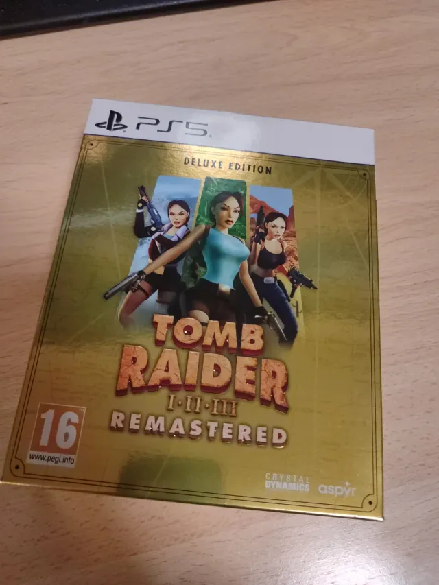 Tomb Raider I-III Remastered Deluxe PS5