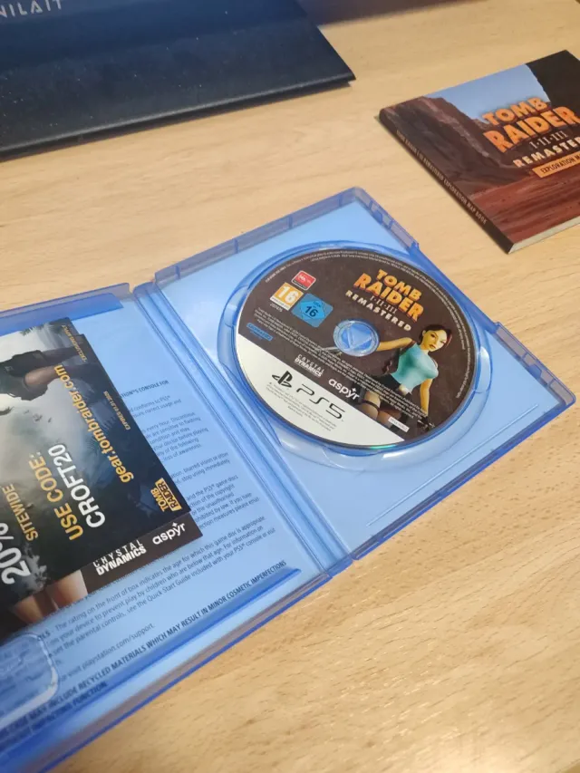 Tomb Raider I-III Remastered Deluxe PS5