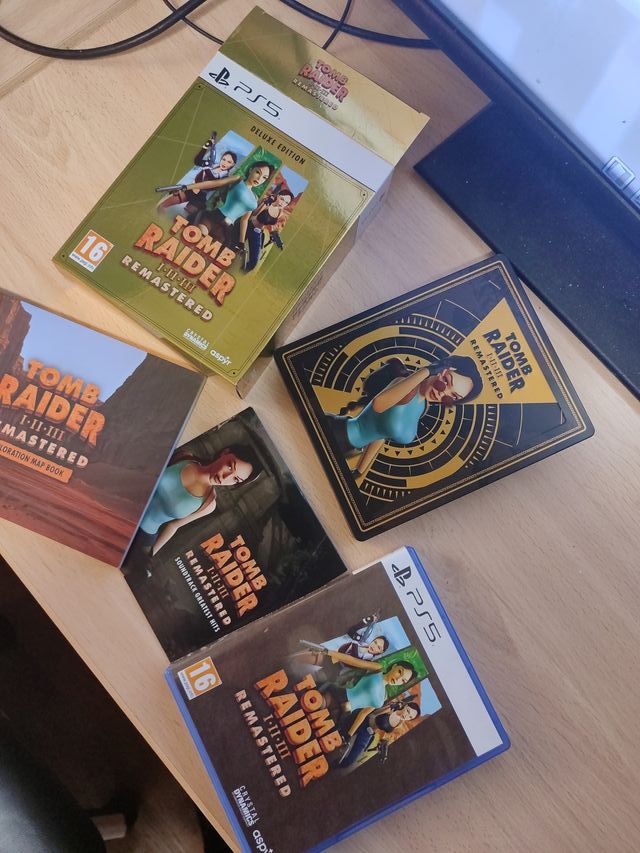 Tomb Raider I-III Remastered Deluxe PS5