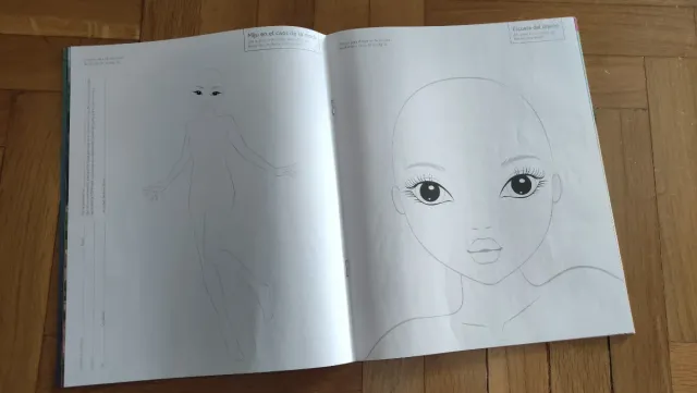 5 revistas de top model, pintura 3D y cinta