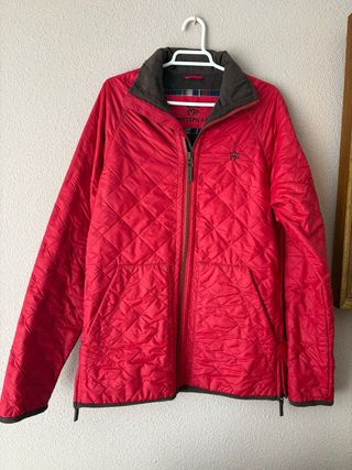 Chaqueta MONTEPICAZA roja acolchada