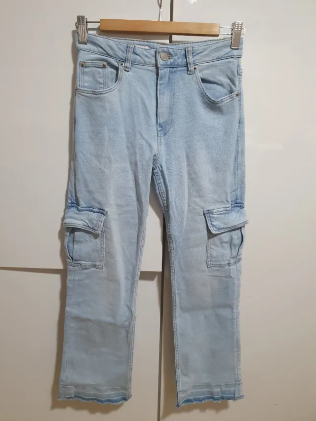 Vaqueros cargo niña Zara T/13/14 años