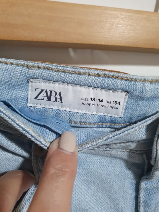 Vaqueros cargo niña Zara T/13/14 años