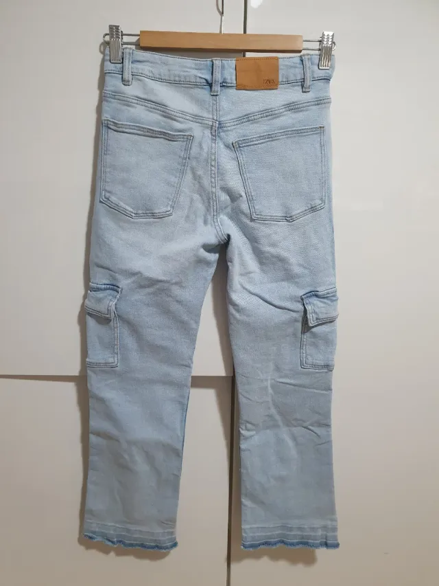 Vaqueros cargo niña Zara T/13/14 años