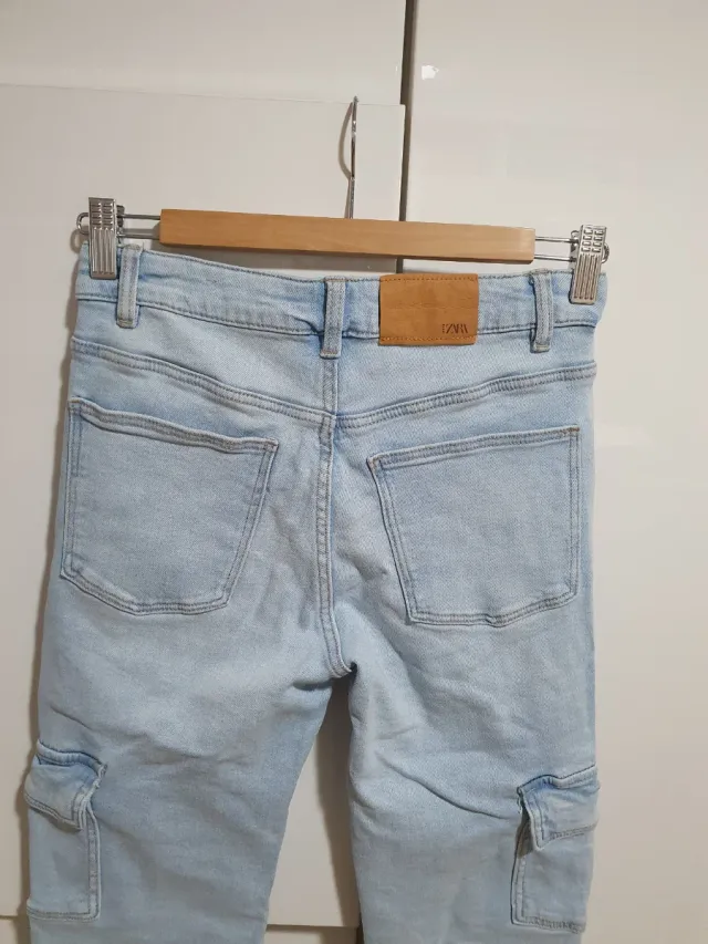 Vaqueros cargo niña Zara T/13/14 años