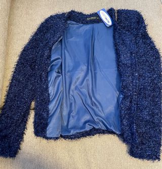 Chaqueta fiesta Vikey azul talla M