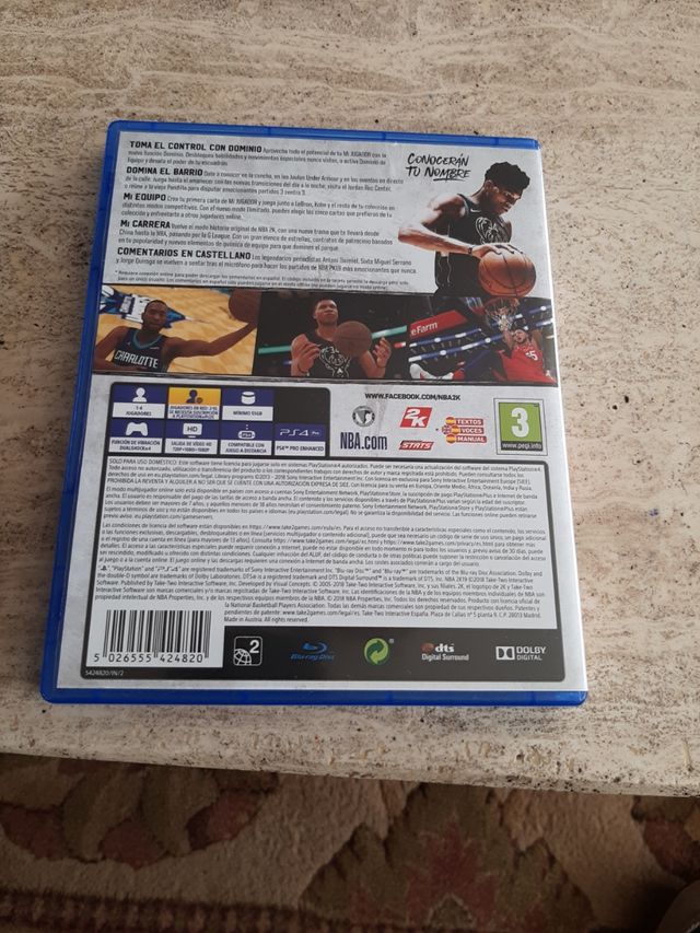 Juego PS4 NBA 2K19 Giannis Antetokounmpo