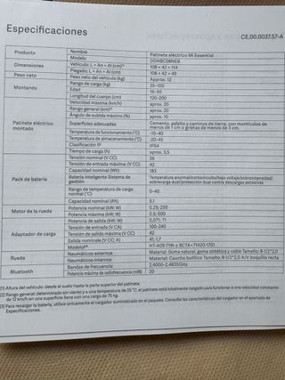 Patinete Eléctrico Negro