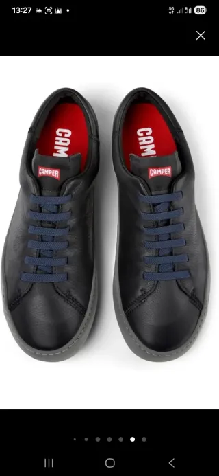 Zapatillas Camper Negras y Grises