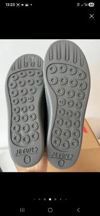 Zapatillas Camper Negras y Grises