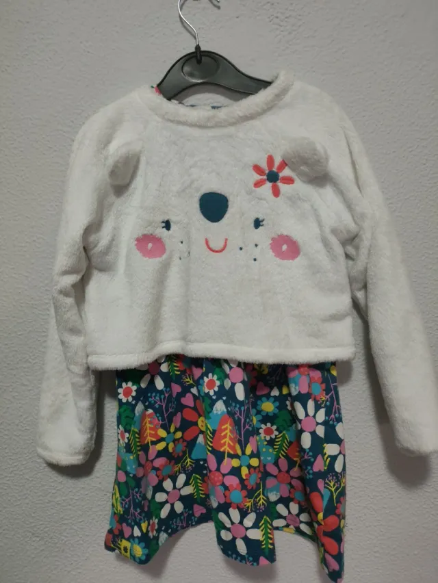 Vestido Tuc Tuc niña 2 piezas Talla 5