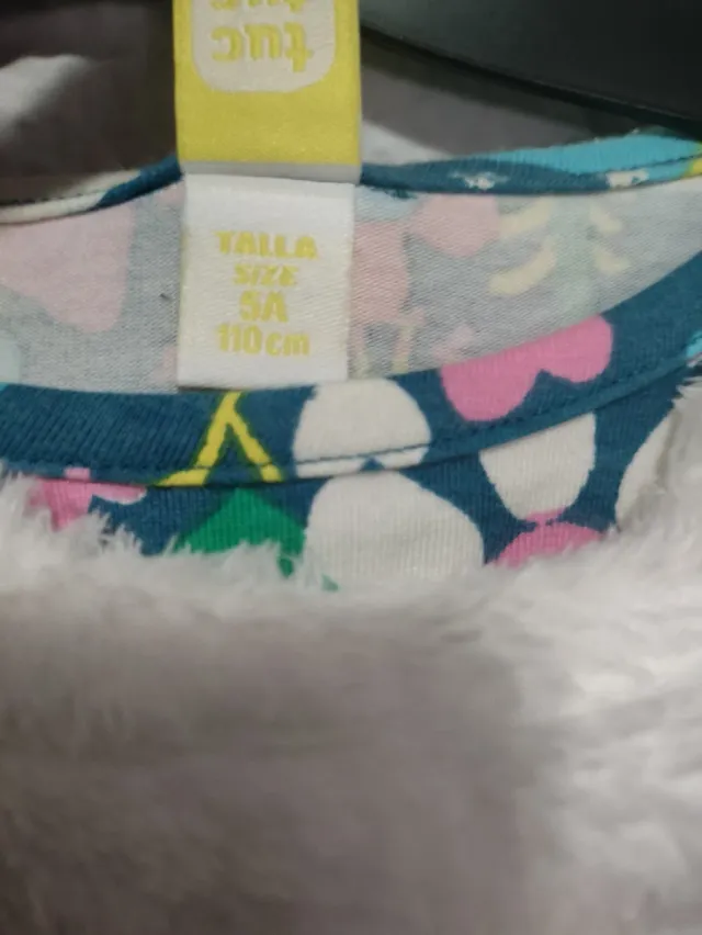 Vestido Tuc Tuc niña 2 piezas Talla 5