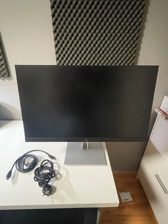 Monitor HP e24d G4 Negro/Plateado