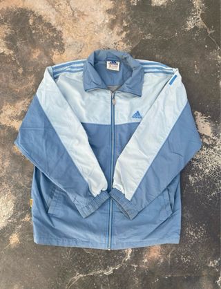 Chaqueta Adidas Vintage 90s Azul