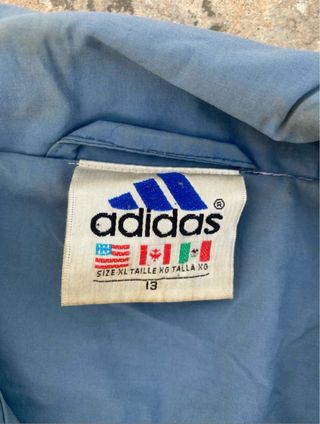 Chaqueta Adidas Vintage 90s Azul