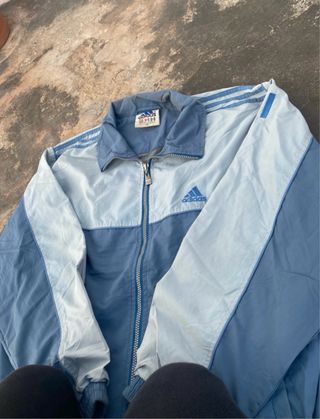 Chaqueta Adidas Vintage 90s Azul