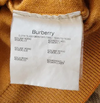 Jersey Burberry Hombre