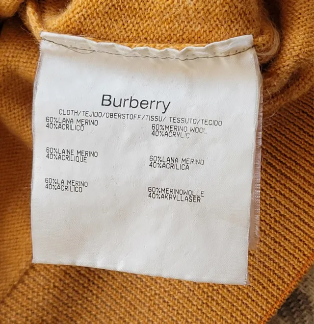 Jersey Burberry Hombre