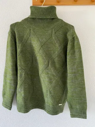 Jersey Trucco Mujer Verde Talla M