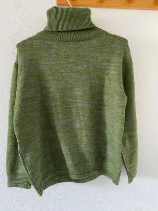 Jersey Trucco Mujer Verde Talla M