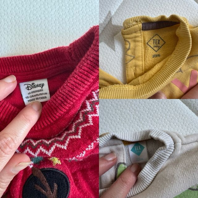 Conjunto 3 jerséis Disney T92 24 meses