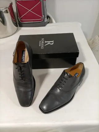 Zapatos de vestir Romano grises
