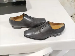 Zapatos de vestir Romano grises