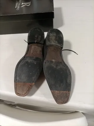 Zapatos de vestir Romano grises