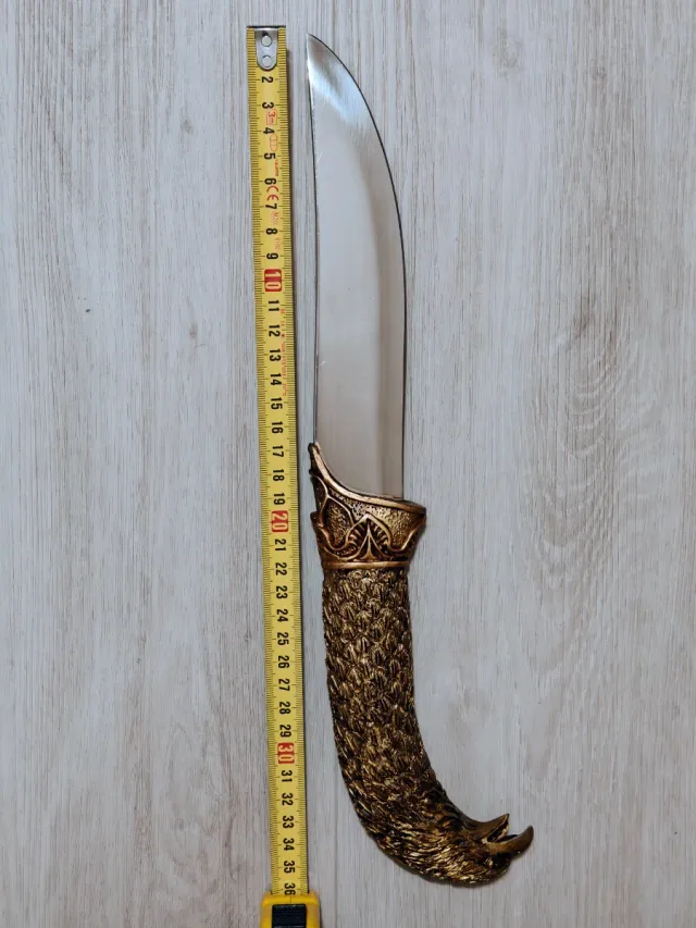 Arnese cosplay/fantasy aquila dorata