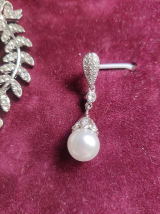 Aderezo plateado para niña