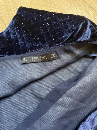 Top chaleco flecos de fiesta ZARA