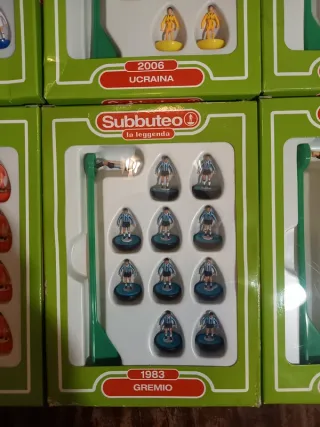 Lotto 6 squadre Subbuteo La Leggenda