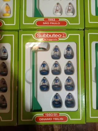 Lotto 6 squadre Subbuteo La Leggenda