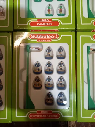 Lotto 6 squadre Subbuteo La Leggenda