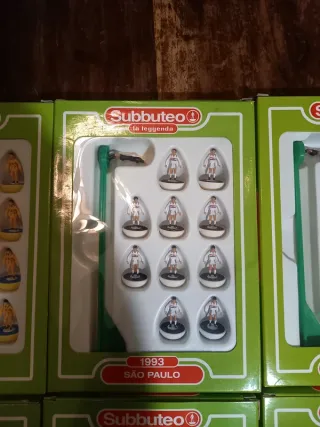 Lotto 6 squadre Subbuteo La Leggenda