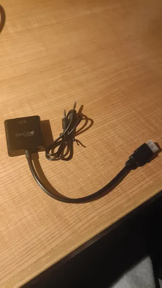 Adaptador HDMI Macho a VGA Hembra + Audio