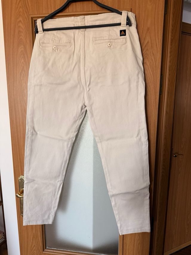 Pantalón Zara Baggy Beige