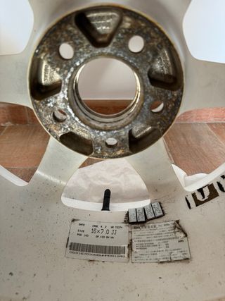 Llantas Rays TE37 Blancas