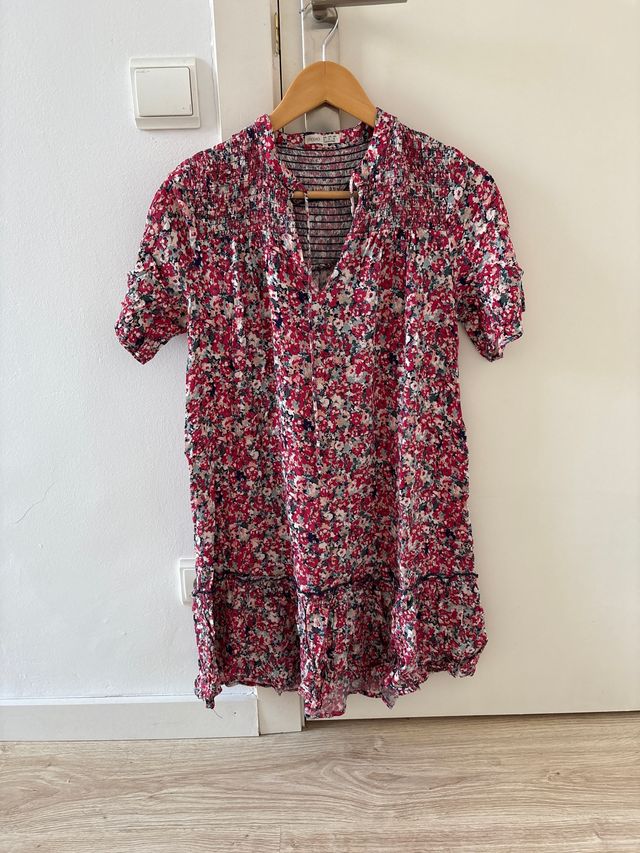 Vestido Oysho con estampado de flores talla M