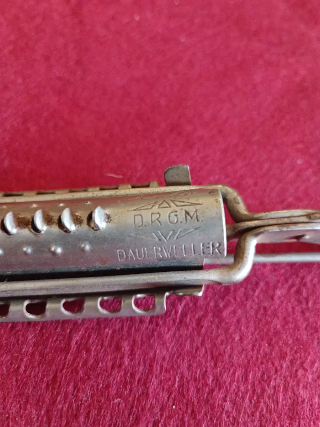 Tenazas pelo y navaja afeitar vintage