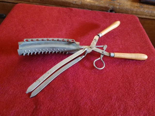 Tenazas pelo y navaja afeitar vintage