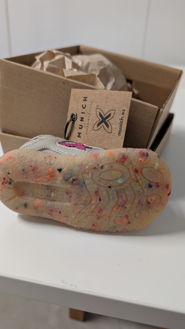 Zapatillas Munich Baby Goal Talla 18 Nuevas