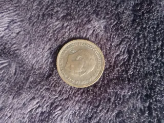 Moneda Francisco Franco Caudillo de España.2.50 pe