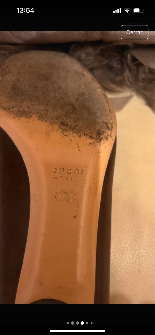 Zapatos Gucci tacón fino Talla 36