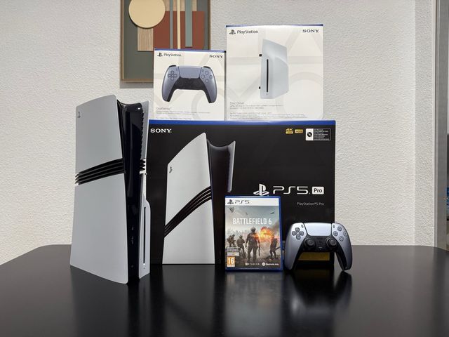 PS5 PRO + LECTOR + BATTLEFIELD 6