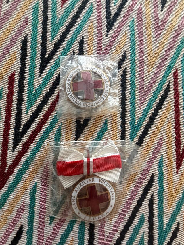 Medallas Cruz Roja Española dama Voluntaria